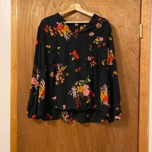 Floral Old Navy Blouse